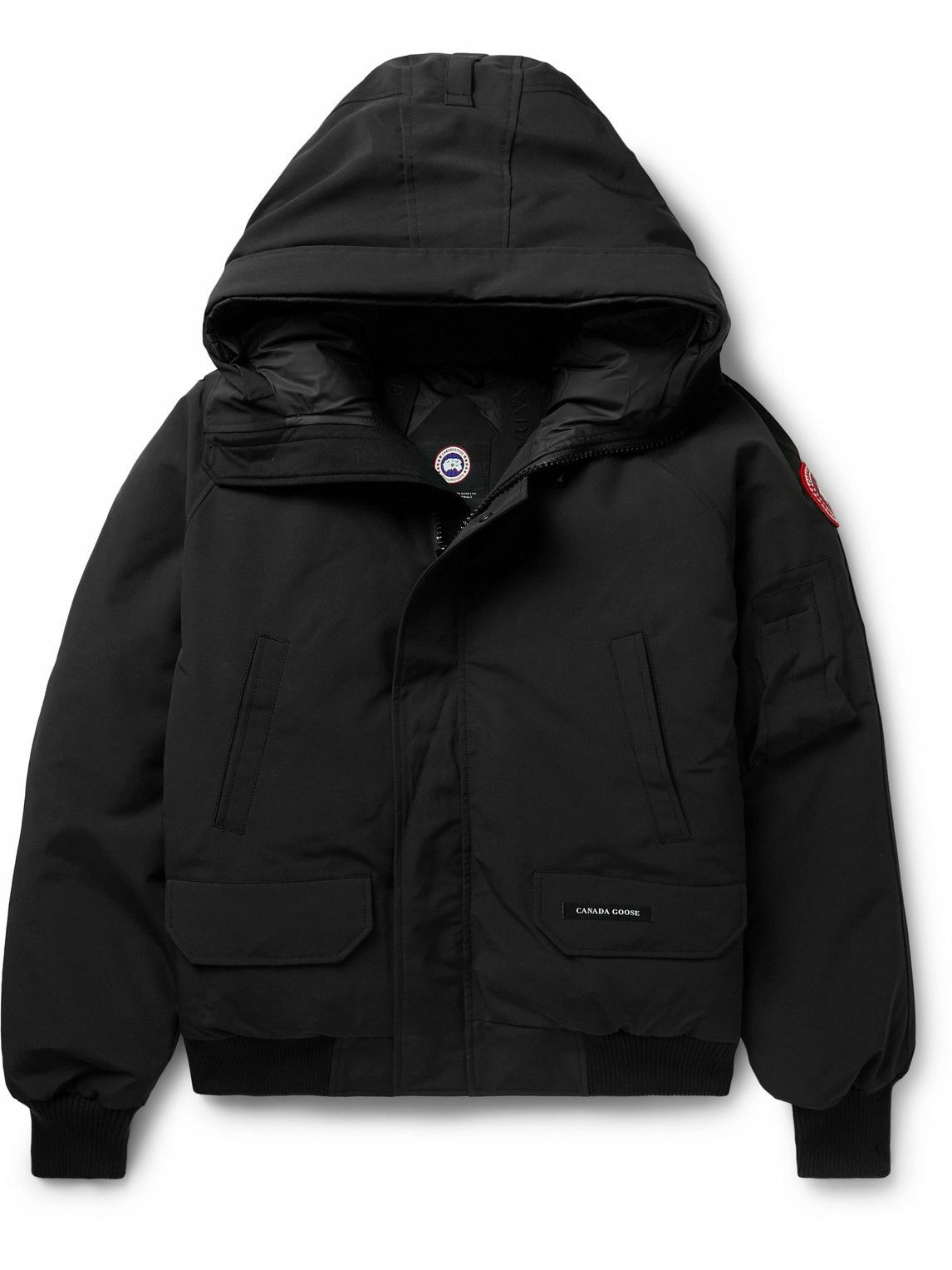 Canada Goose Chilliwack Arctic Tech® Hooded Down Jacket Black