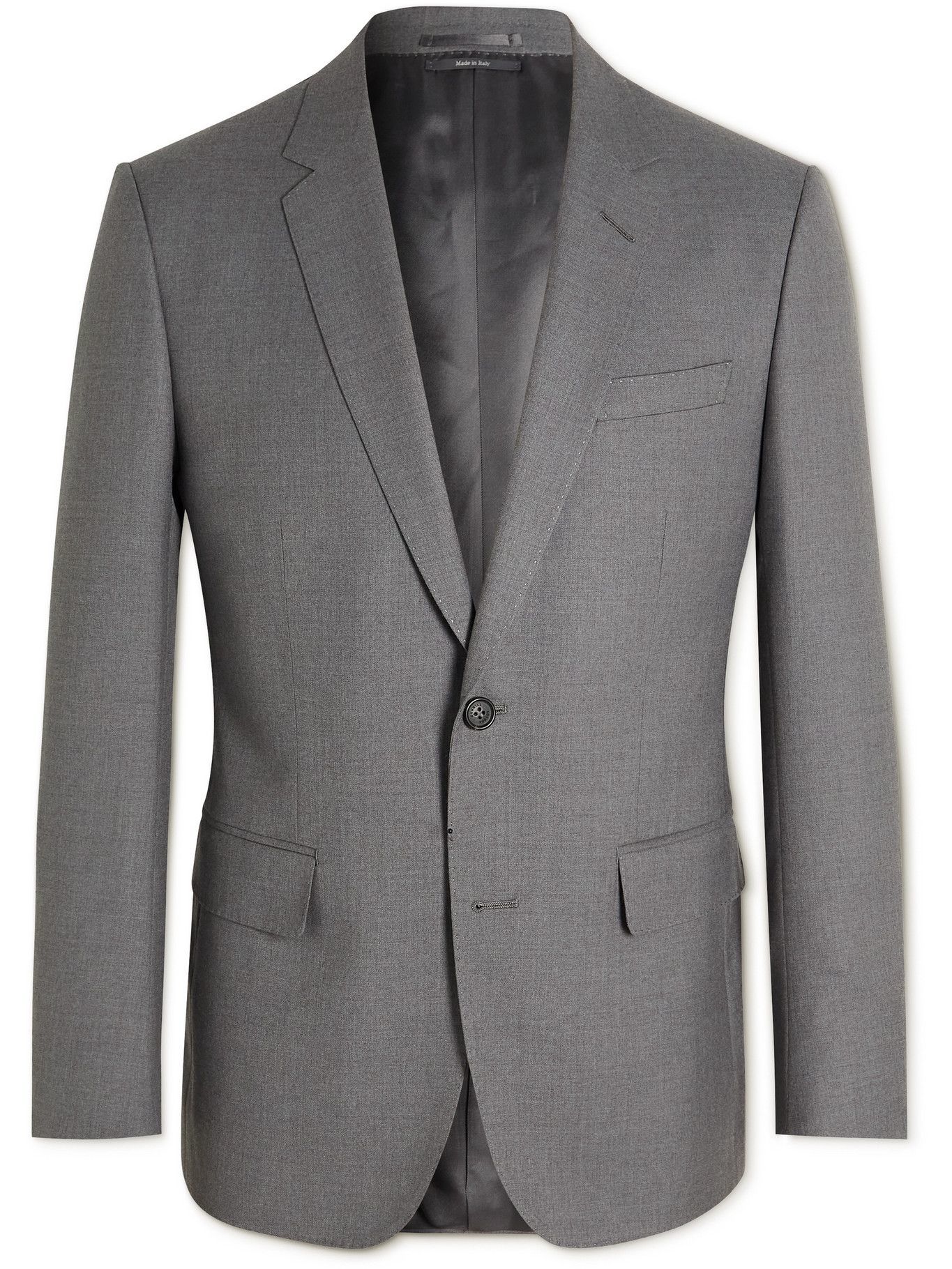 DUNHILL - Mayfair Slim-Fit Super 150s Wool Suit Jacket - Gray Dunhill
