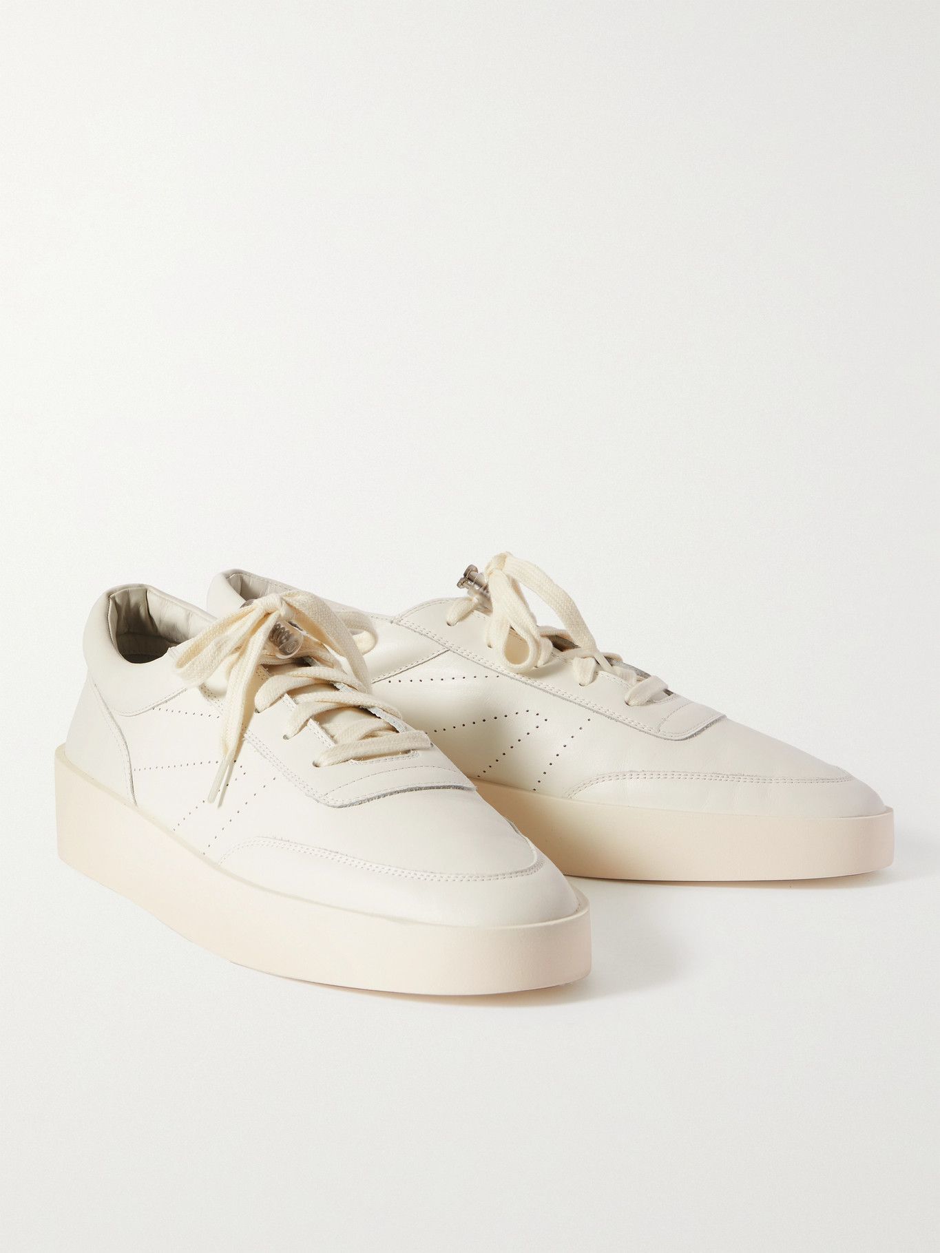 FEAR OF GOD - Leather Sneakers - White Fear Of God