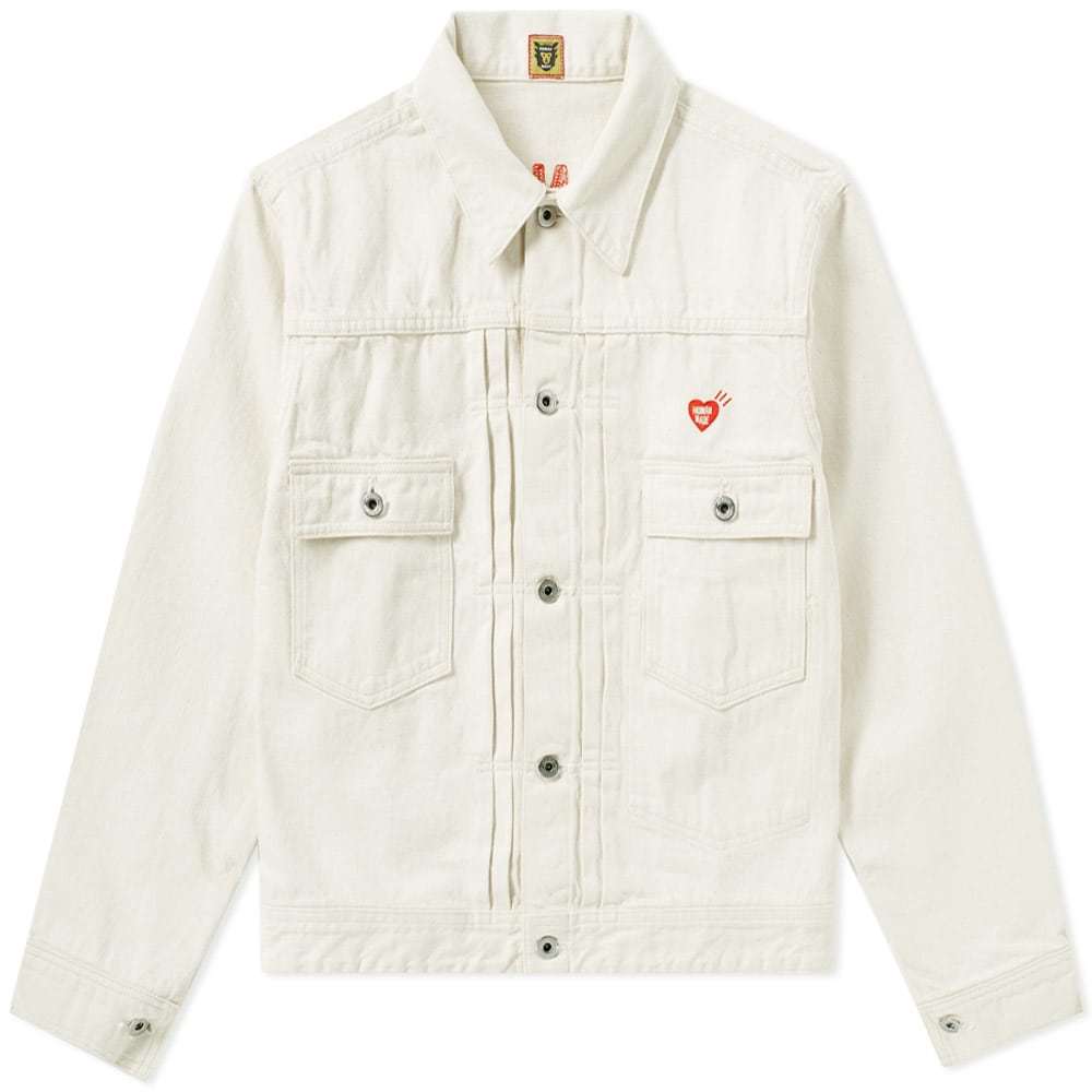 Human Made Twill Work Jacket White Human Made