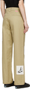 Rassvet Beige Graphic Patches Classic Trousers