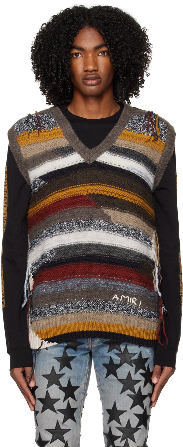 AMIRI Multicolor Stripe Vest Amiri