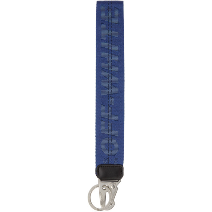 Photo: Off-White Blue Industrial Keychain