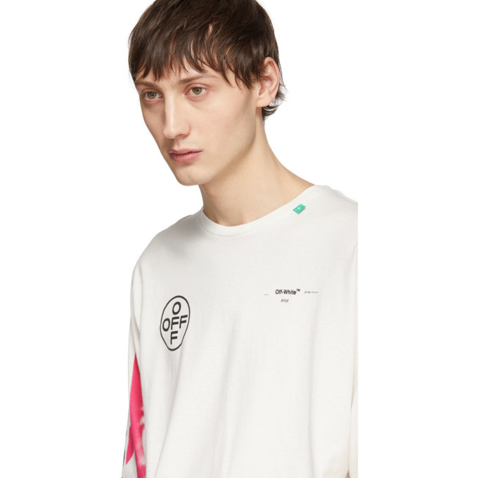 off white diag stencil t shirt