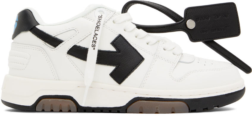Off-White White & Black Out Of Office Sneakers Off-White