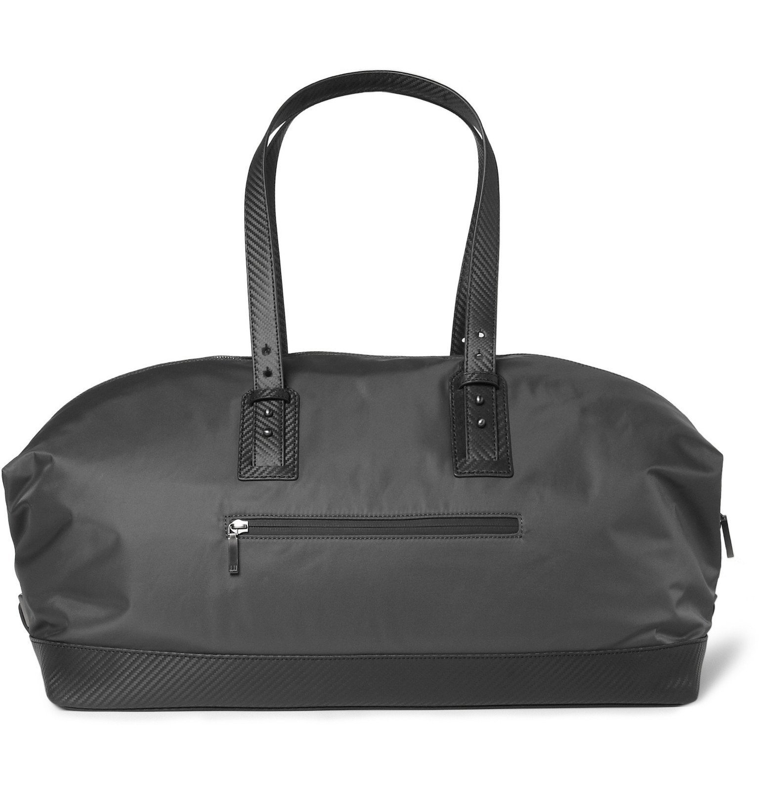 Dunhill - Lightweight Leather-Trimmed Holdall Bag - Gray Dunhill