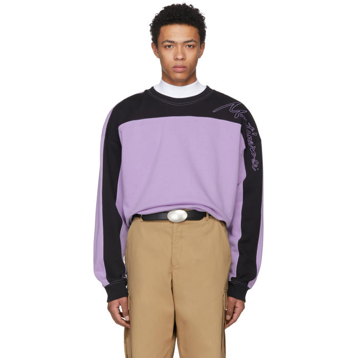 martine rose hoodie purple