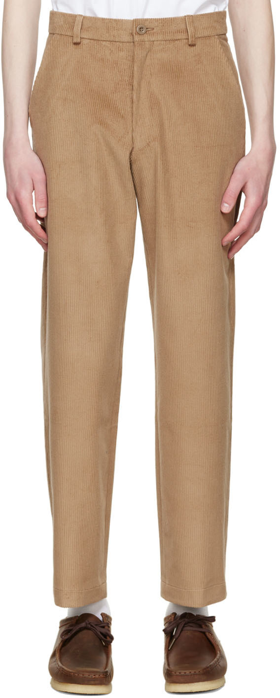 Manors Golf Brown Cotton Pants