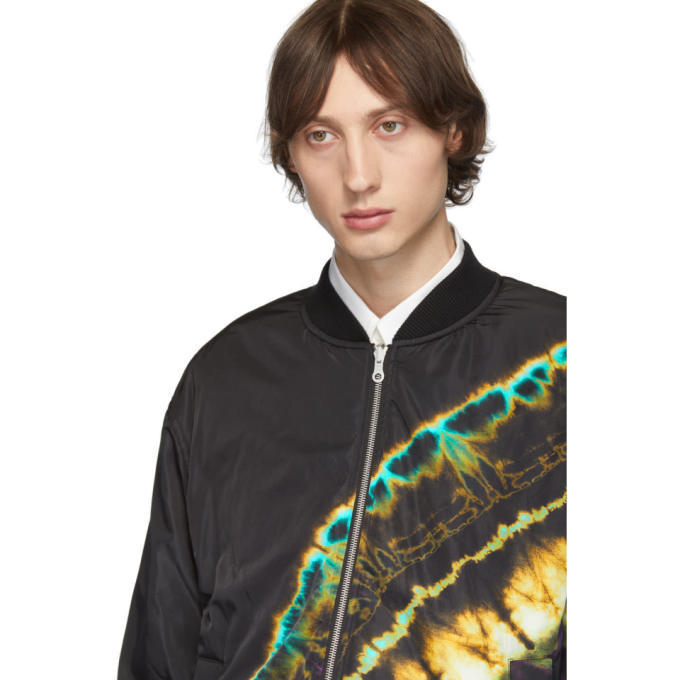 Dries Van Noten Reversible Black Volker Bomber Jacket Dries Van Noten