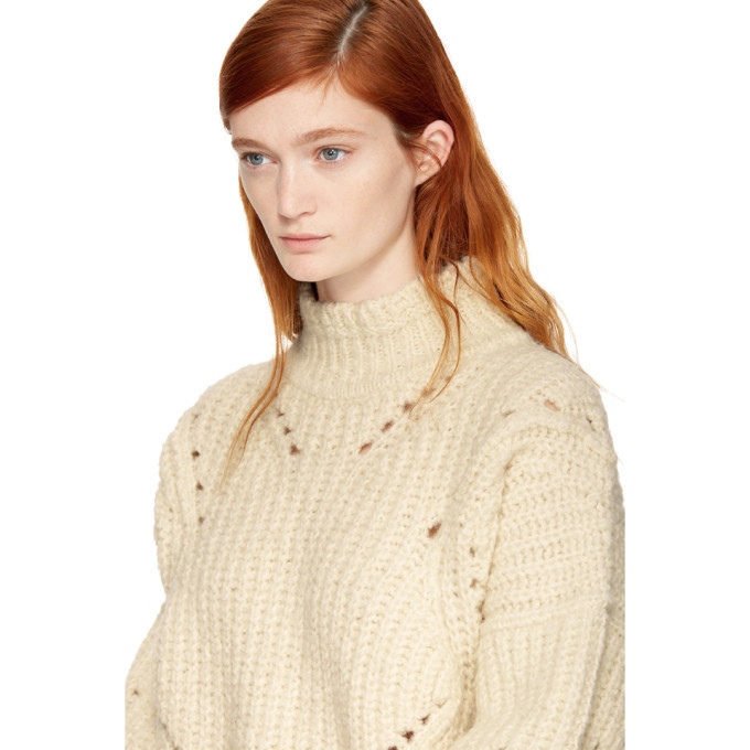 Isabel Marant Ecru Farren Turtleneck 
