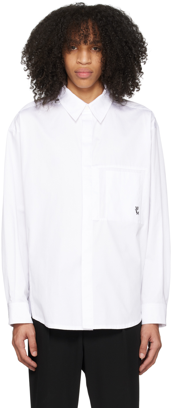 Wooyoungmi White ButtonDown Shirt Wooyoungmi