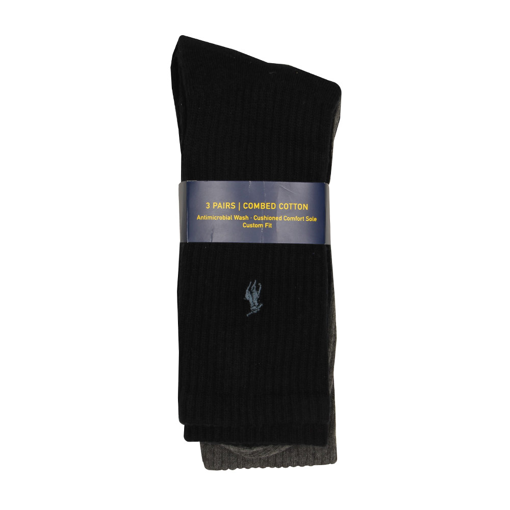 3 Pack Socks - Multi Polo Ralph Lauren