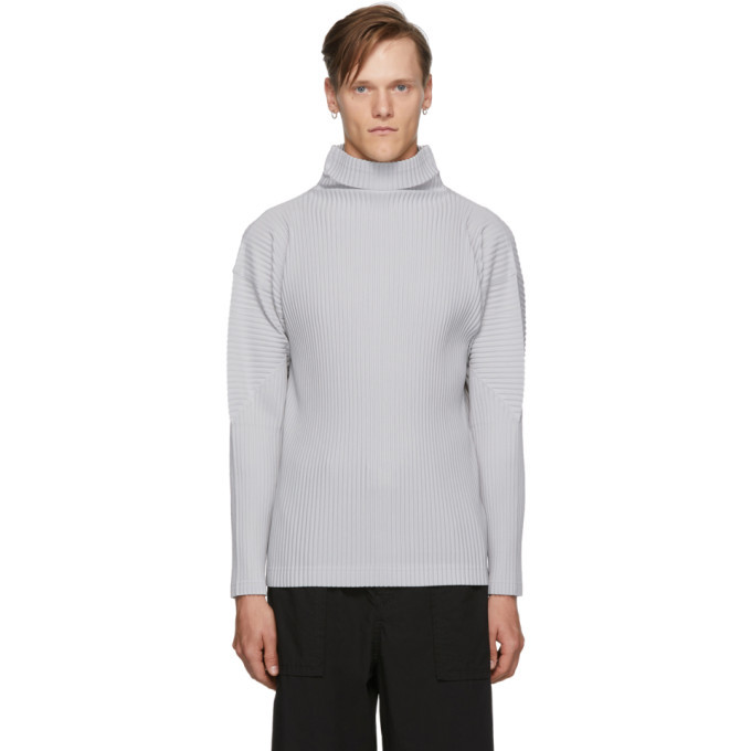 homme plisse turtleneck
