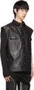 Rick Owens Black Jumbo Vest