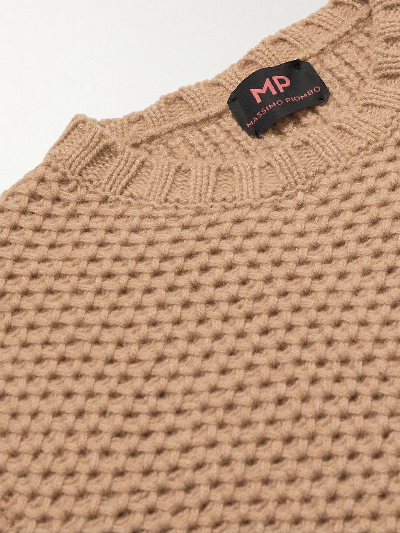MP Massimo Piombo - Waffle-Knit Wool 