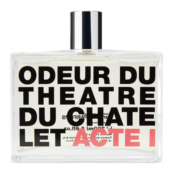 comme des garcons odeur du theatre du chatelet