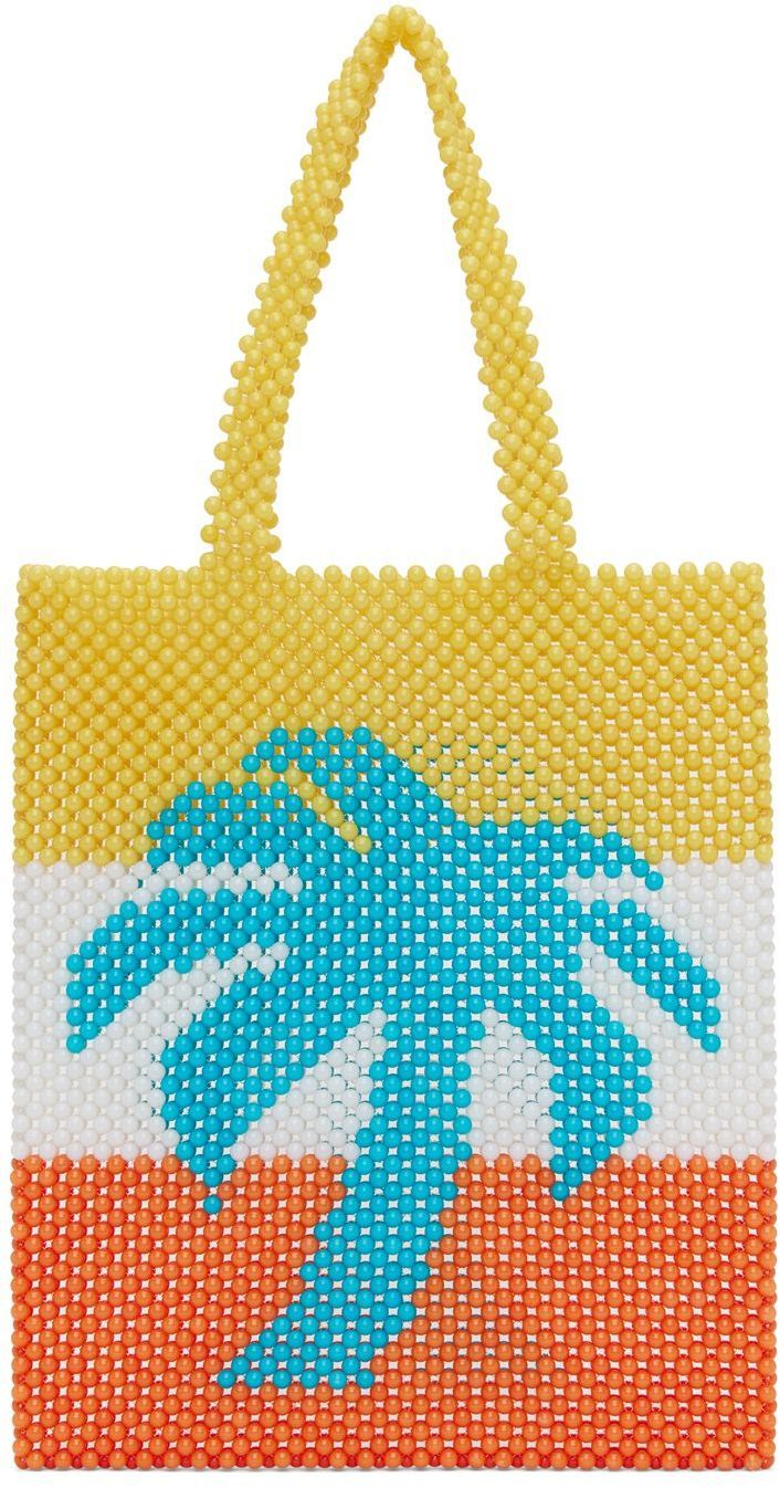 Photo: Palm Angels Multicolor Beats Summer Shopper Tote