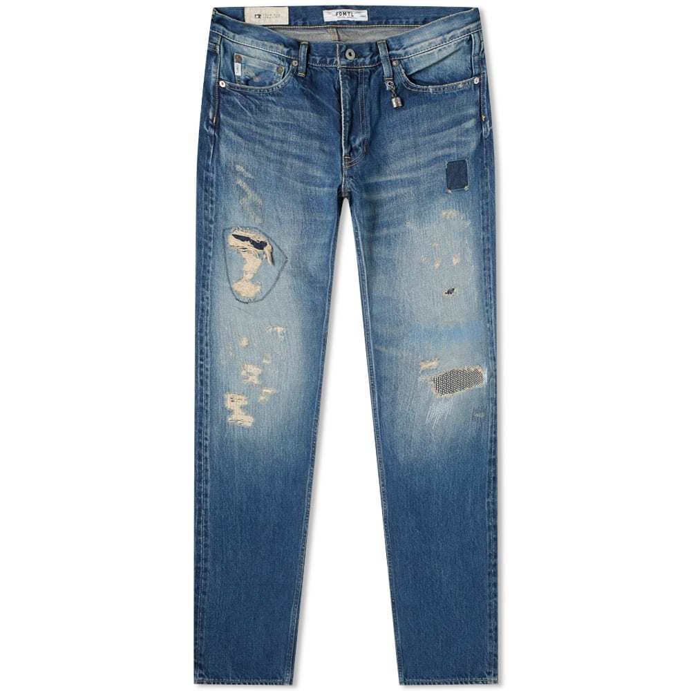 FDMTL Classic Straight Denim Jean Indigo FDMTL