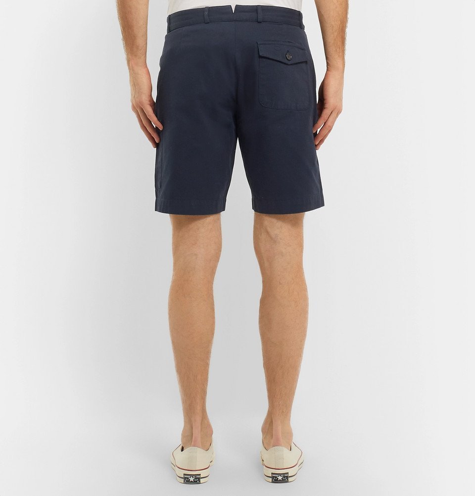 Oliver Spencer - Judo Slim-Fit Cotton Shorts - Navy