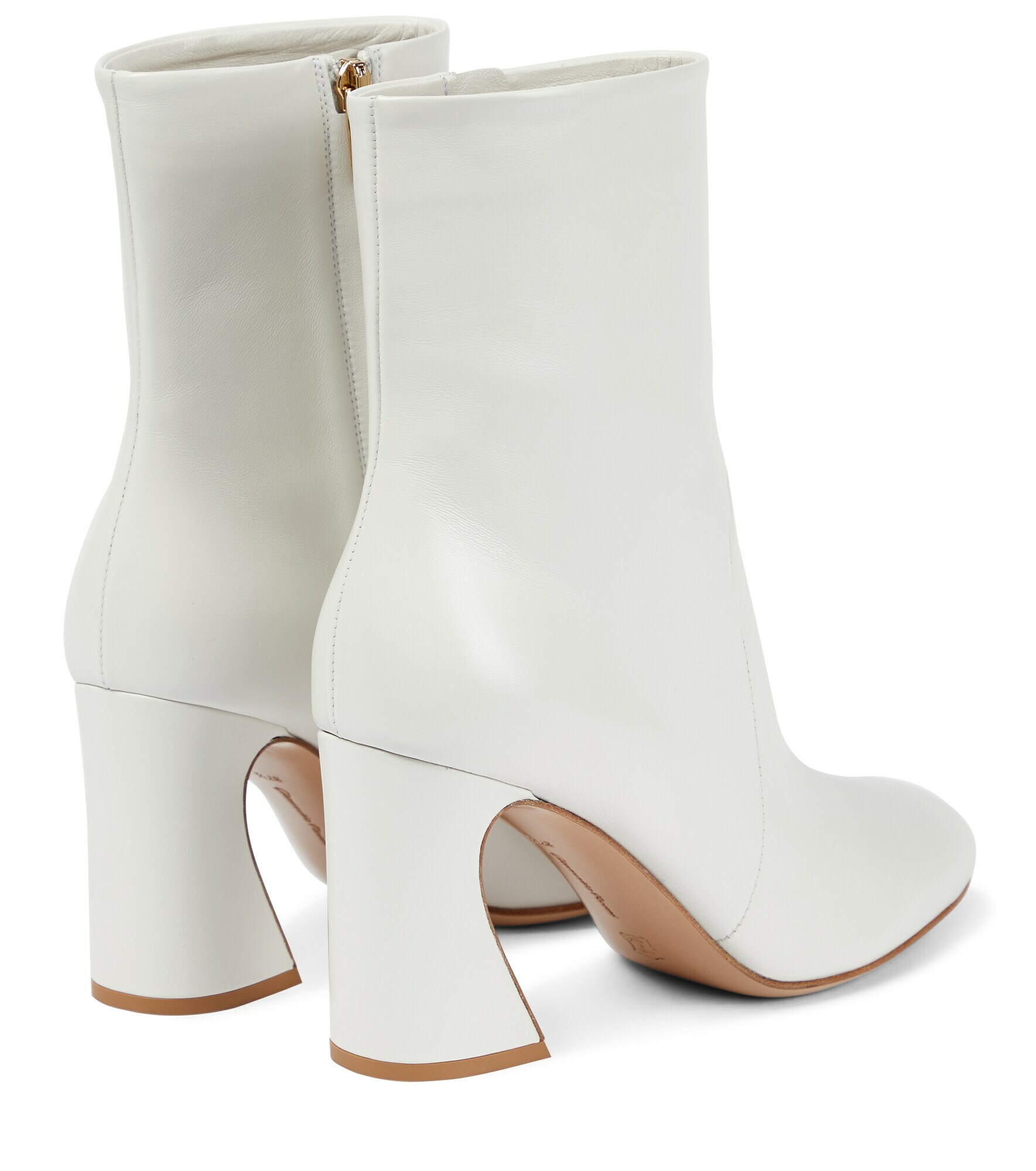 gianvito rossi leather ankle boots