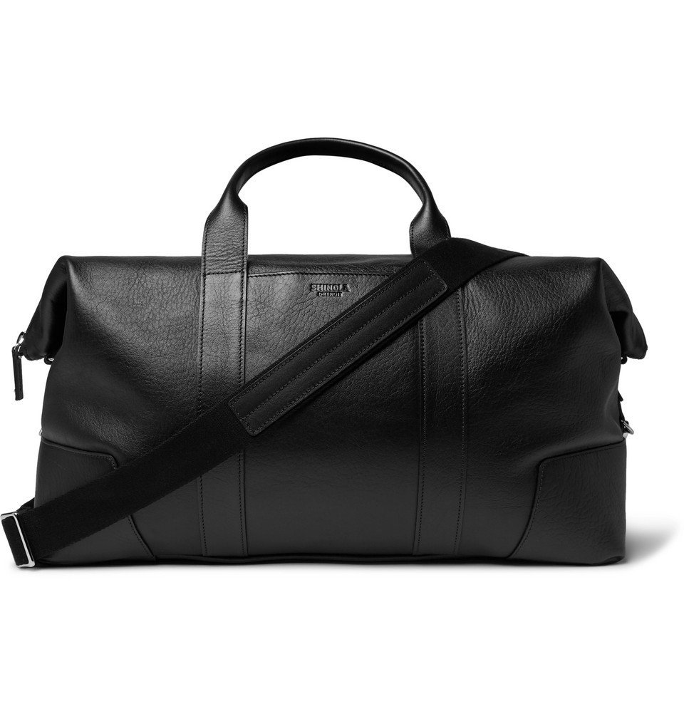 Shinola - Textured-Leather Duffle Bag - Black Shinola