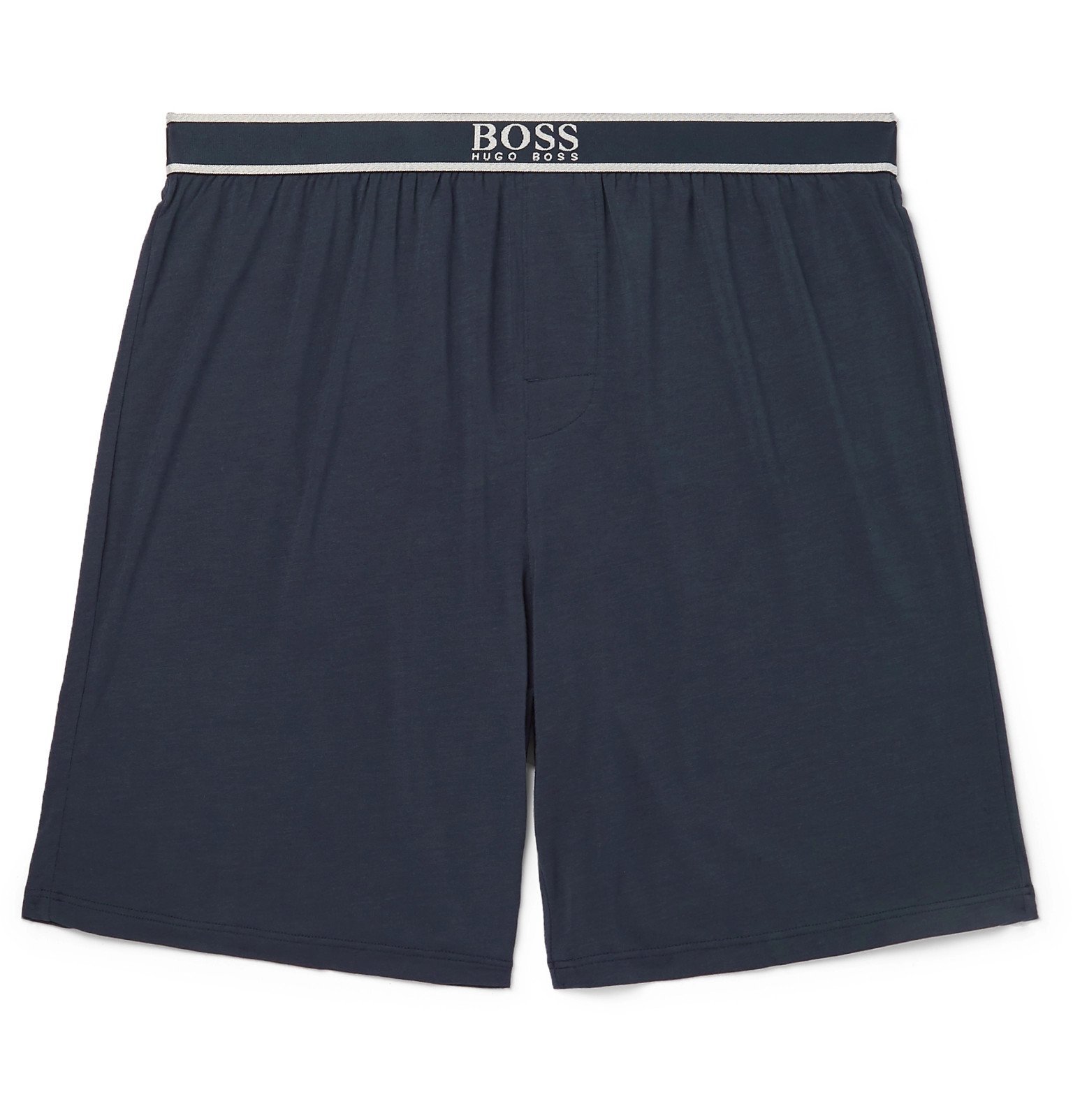 Hugo Boss Stretch ModalBlend Pyjama Shorts Blue Hugo Boss