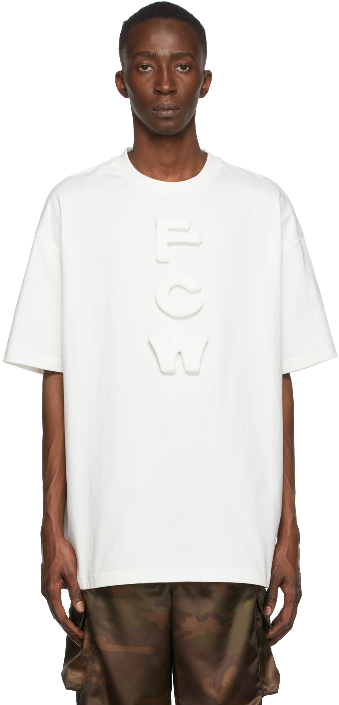 Feng Chen Wang Off-White 3D Letter Logo T-Shirt Feng Chen Wang