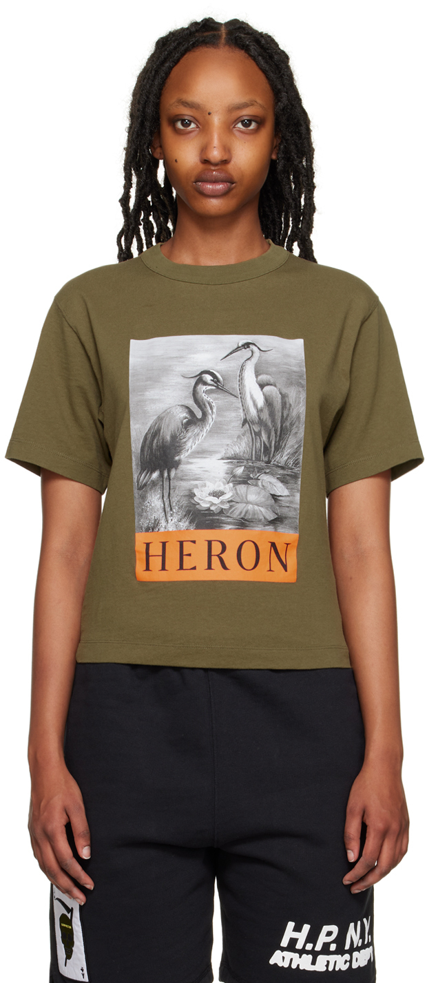 Heron Preston Bicolor Cotton T-Shirt