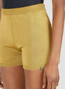 Butterfly Knit Shorts in Gold