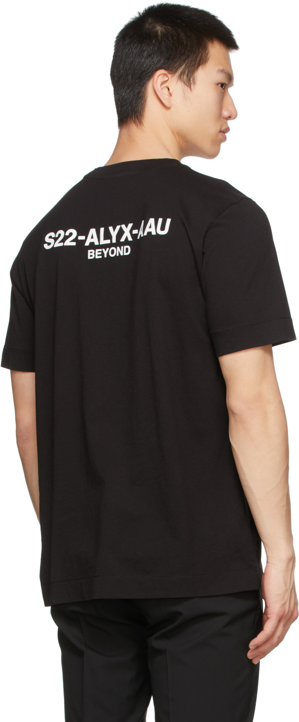 1017 ALYX 9SM Black Collection Logo T-Shirt