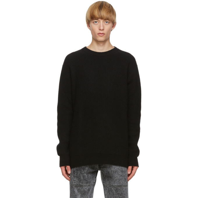 Etudes Black Wool Boris Sweater Etudes