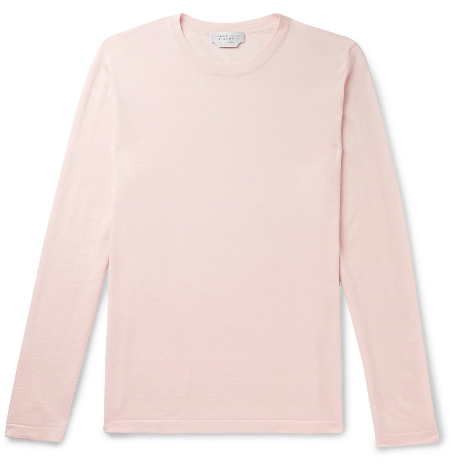 pink merino wool sweater