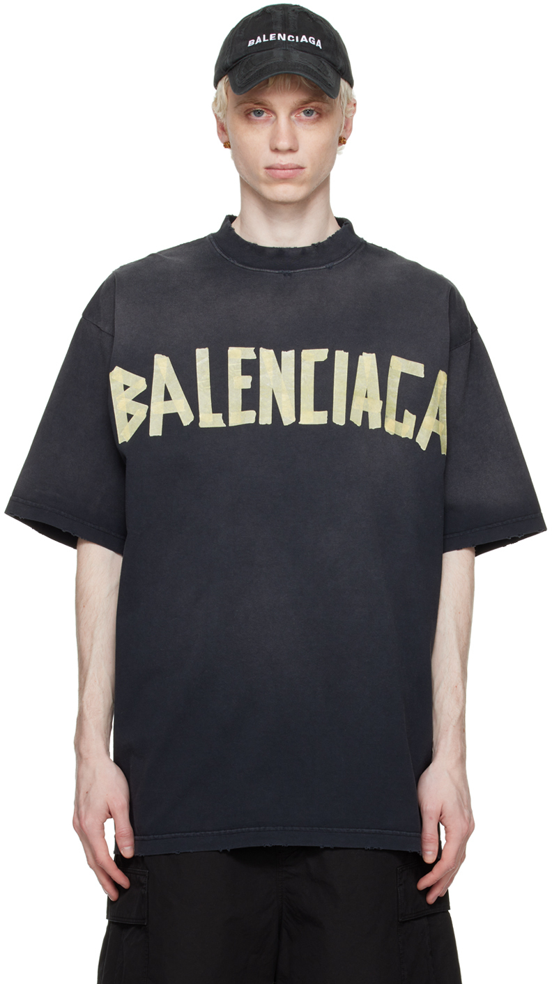 Balenciaga Black Tape Type T-Shirt Balenciaga
