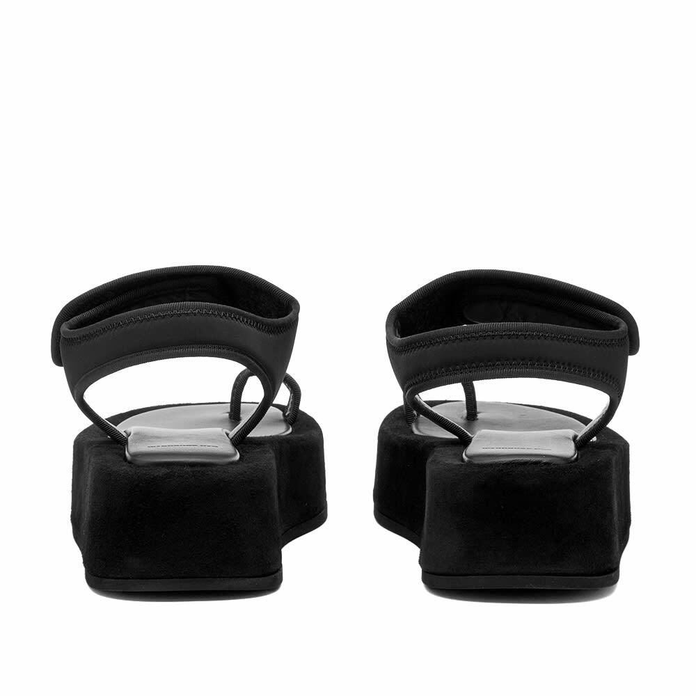 Wardrobe.nyc Women's Platform Sandal in Black WARDROBE.NYC
