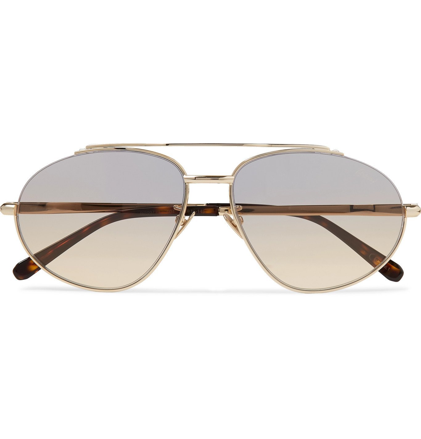 Brioni - Aviator-Style Gold-Tone Sunglasses - Gold Brioni