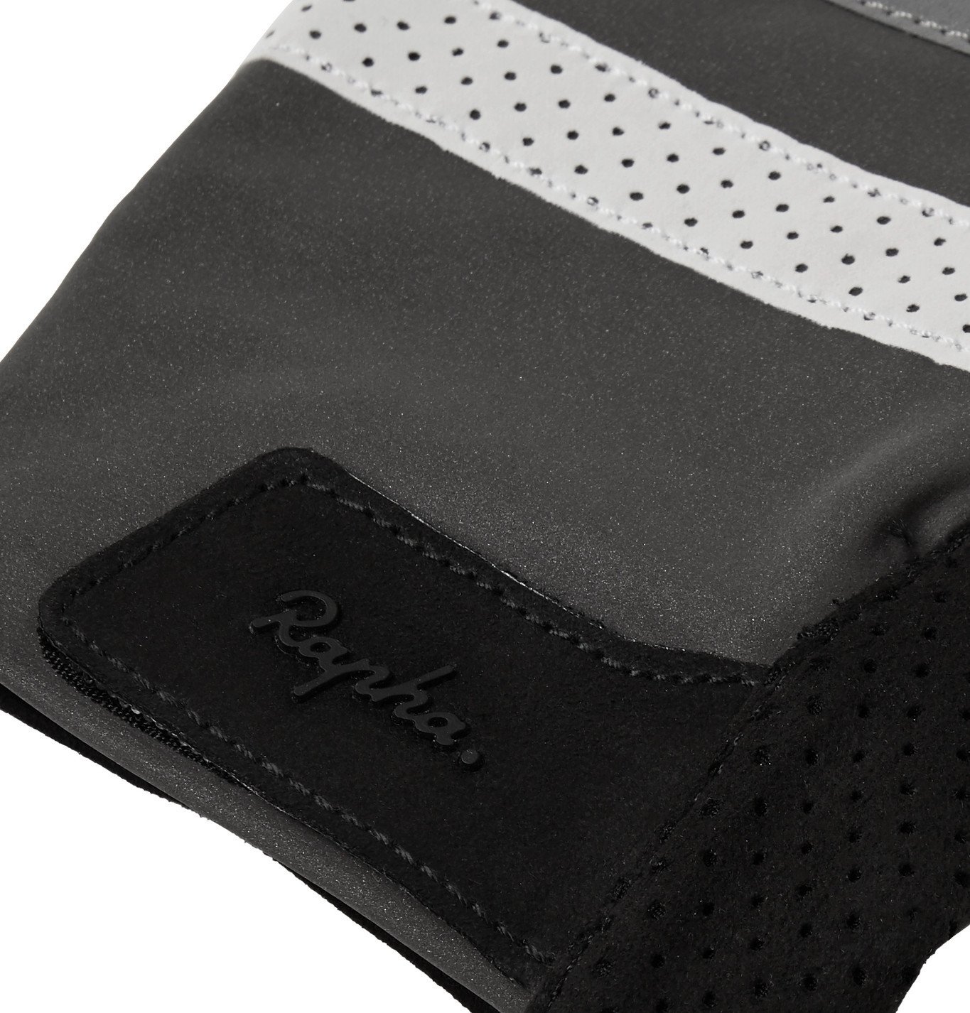 Rapha - Brevet Reflective-Trimmed Polartec Cycling Gloves - Black Rapha