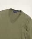 Brooks Brothers Men's Big & Tall Supima Cotton V-Neck Sweater | Green