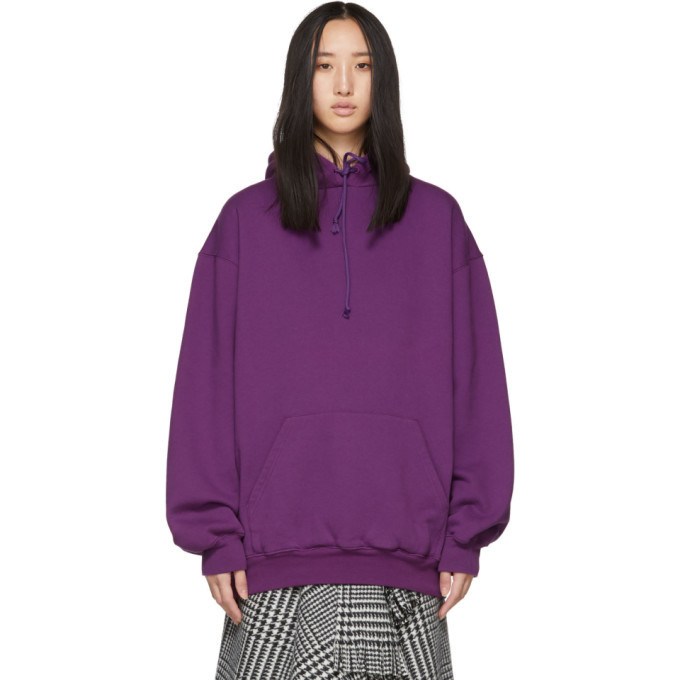 balenciaga hoodie mens purple