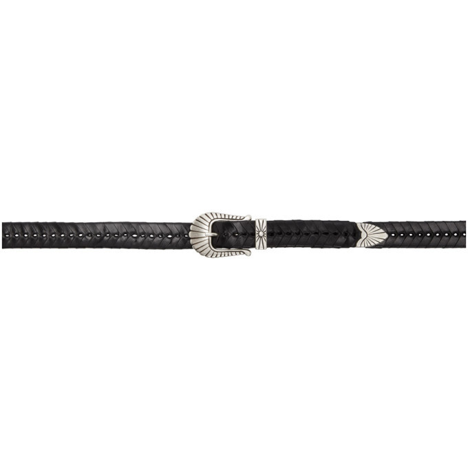 Isabel Marant Black Braided Jigooh Belt Isabel Marant