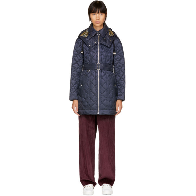 burberry baughton quilted coat