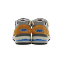 New Balance Yellow and Blue Made In UK 991 Sneakers