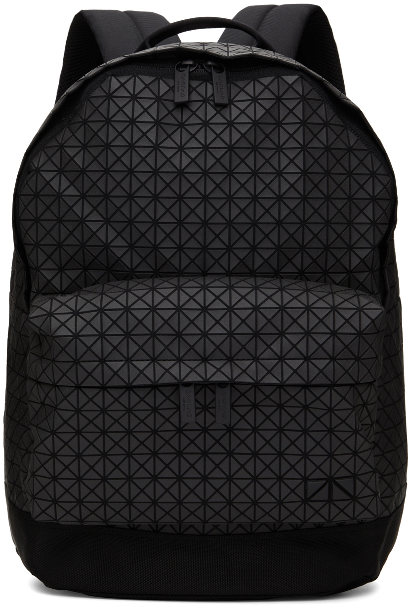 Bao Bao Issey Miyake Black Matte Daypack Backpack Bao Bao Issey Miyake