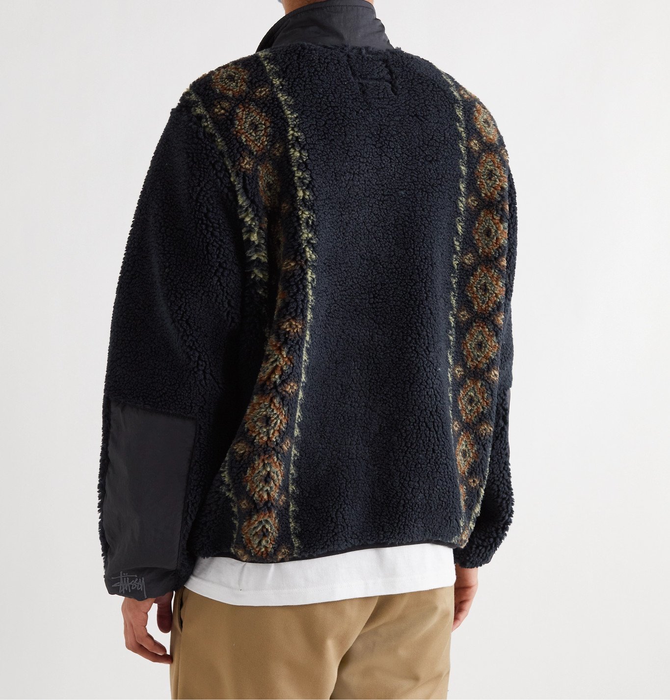 stussy noma fleece jacket フリース-