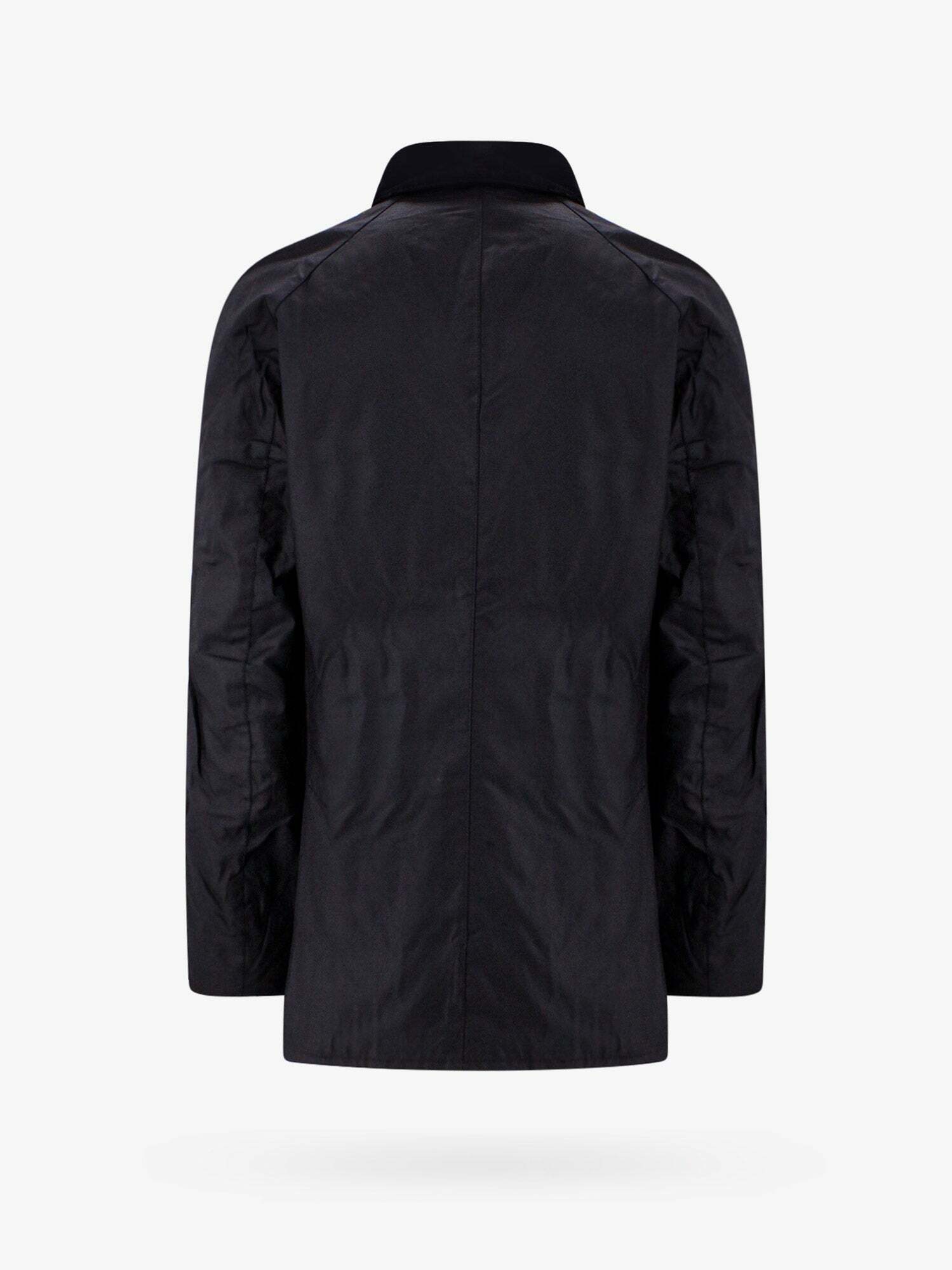 Barbour Ashby Wax Jacket Black Mens Barbour