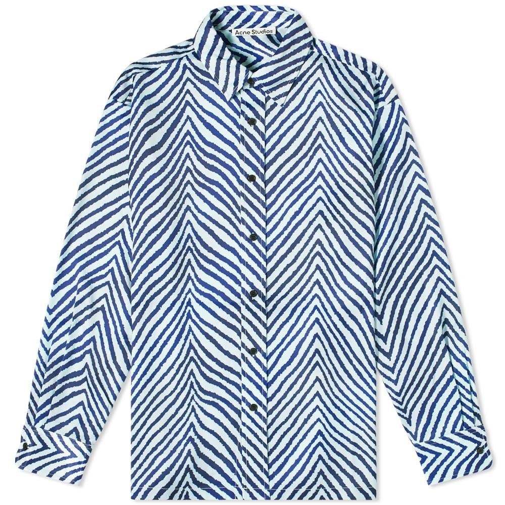 zebra print overshirt