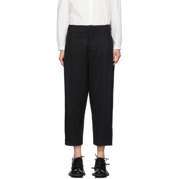 Toogood Black Wool The Artist Trousers Toogood 業界最安値挑戦 toogood THE ACROBAT TROUSER WOOLCASH INK スラックス