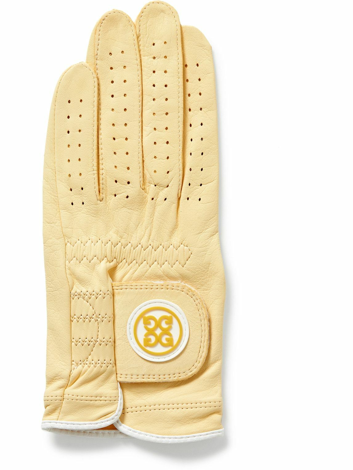 G/FORE - Seasonal Perforated Leather Golf Glove - Yellow G/FORE