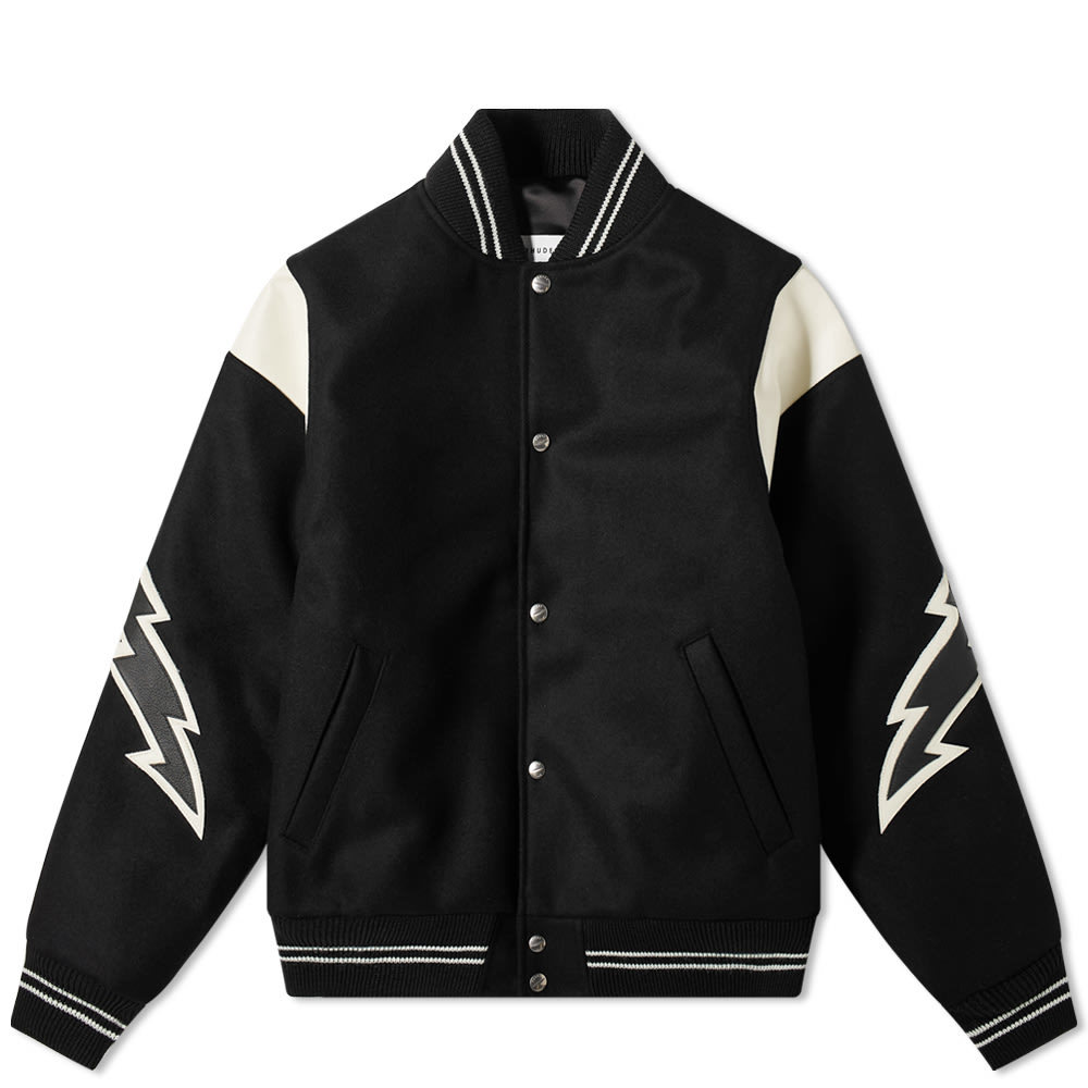 rhude varsity jacket