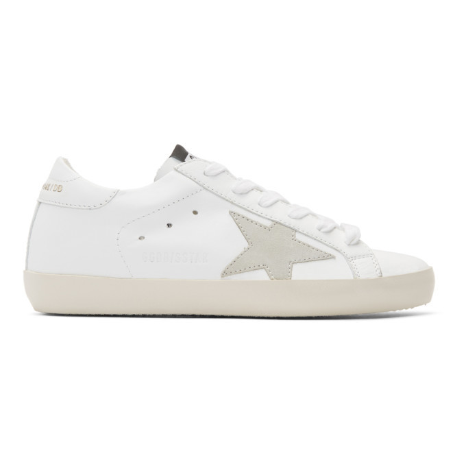 Golden Goose White and Grey Clean 
