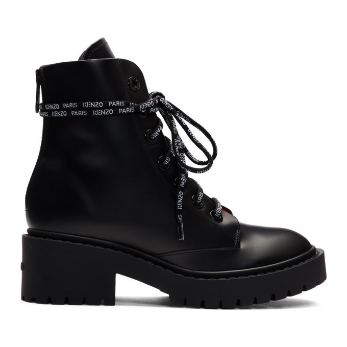kenzo black boots